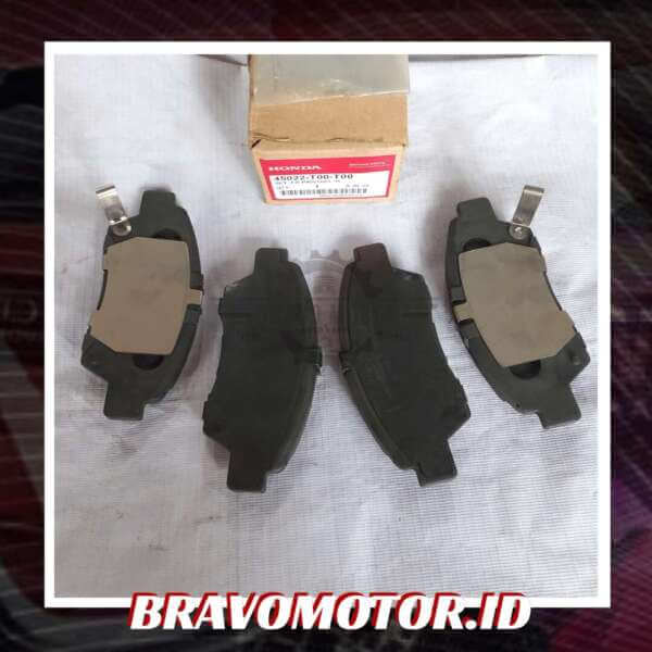 Original 45022-T00-T00 Kampas rem depan-3