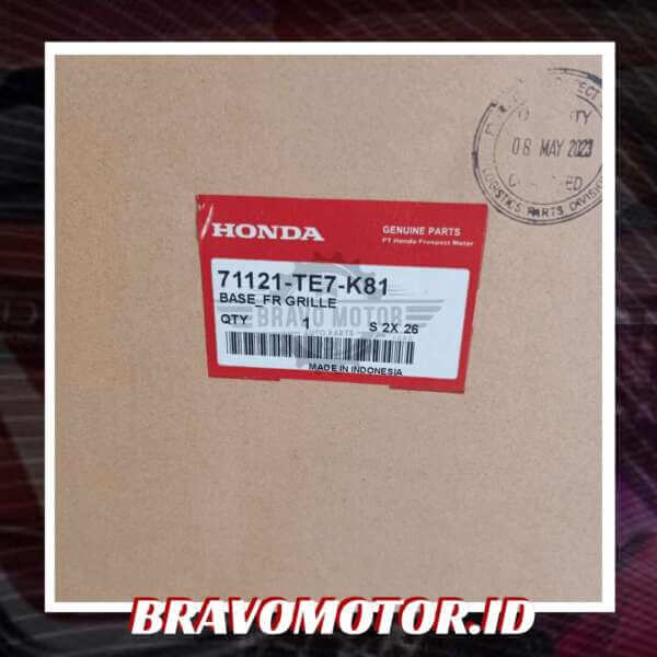 Original 71121-TE7-K81 Grille Base depan-3