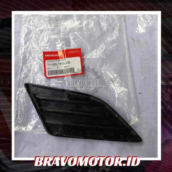 Original 71105-TF0-J00 Garnish bumper depan kanan-2
