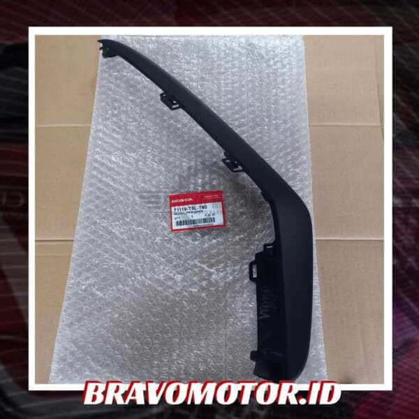 Original 71119-T5L-T80 Molding bumper depan kiri-1