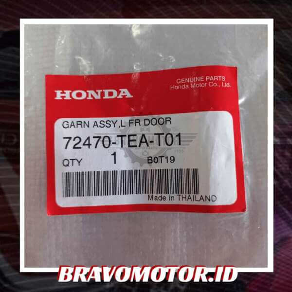 Original 72470-TEA-T01 Pillar Garnish pintu depan kiri-2