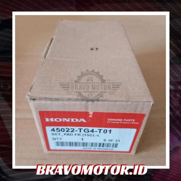 Original 45022-TG4-T01 Kampas rem depan-2