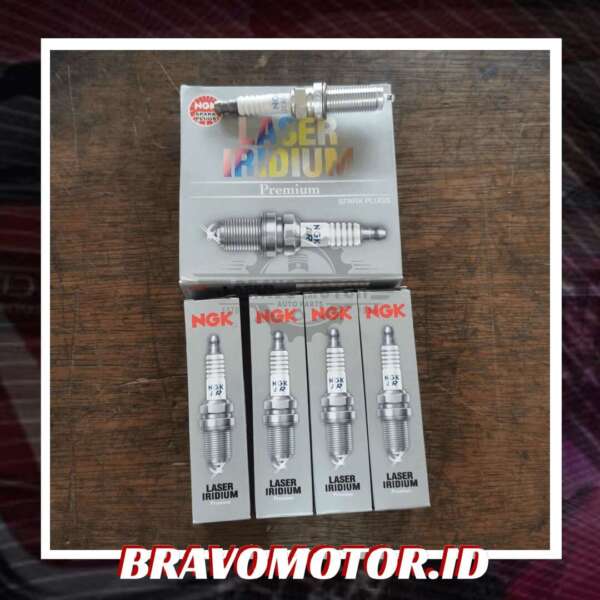 NGK 12290-5PA-A01 Spark plug/Busi ILZKAR8J8SY Laser Iridium 4 pcs/set-1