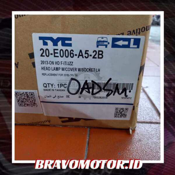 TYC 33150-TF0-T61 20-E006-A5-2B Head lamp kiri-2