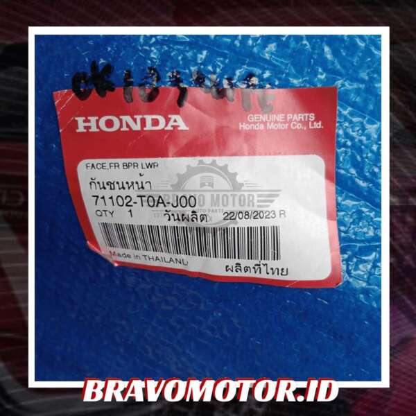 Original 71102-T0A-J00 FACE depan BUMPER bawah-2
