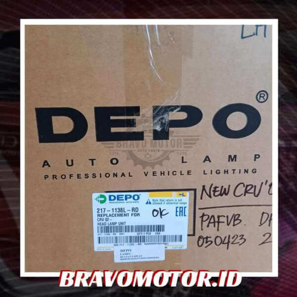 Depo 33151-S9A-T01 217-1138L-RD Head lamp kiri-3