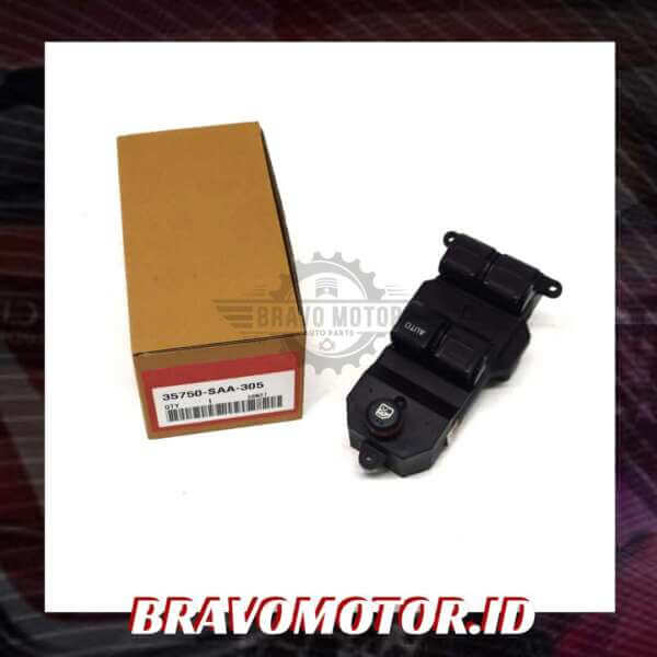 NoBrand 35750-SAA-305(003/013/023) Saklar window depan kanan 5 Tombol-1