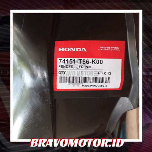 Original 74151-T86-K00 Fender INNER kanan-2