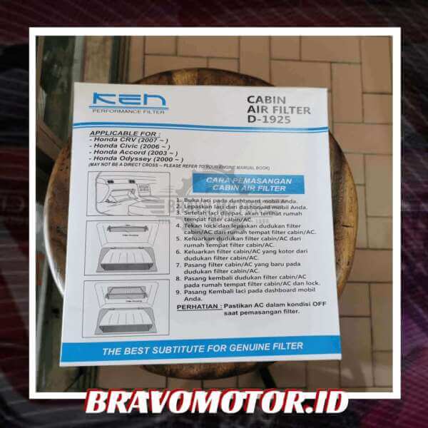 Ken 80292-SNL-T01 Filter AC-6