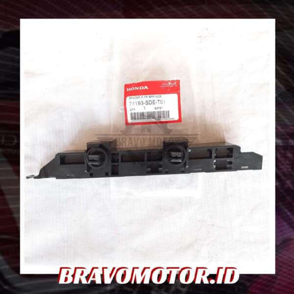 Original 71193-SDE-T01 Bracket bumper depan kanan-1