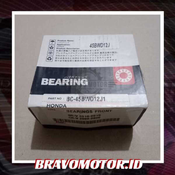 B&C 44300-S47-008/44300-TSA-K51 ZA-45BWD12J1 ABS Bearing roda depan-2