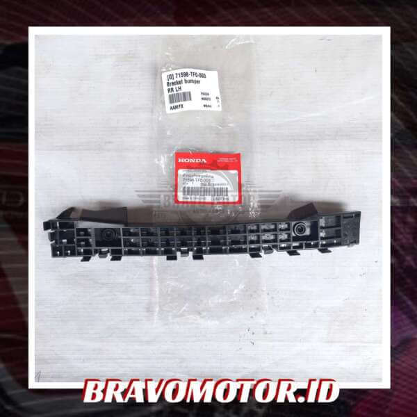 Original 71598-TF0-003 Bracket bumper belakang kiri-1