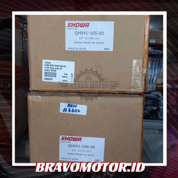Showa 51605-SWE-T02&51606-SWE-T02 QH041-105-00-TH QH041-106-00-TH 60cm Shock break depan kanan dan kiri-2