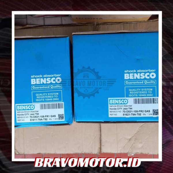 Bensco 51611-T5L-T41&51621-T5L-T41 70-D531-105 Shock break depan kanan dan kiri-2