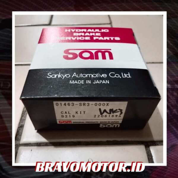 SAM 01463-SR3-000X Seal caliper rem depan-2
