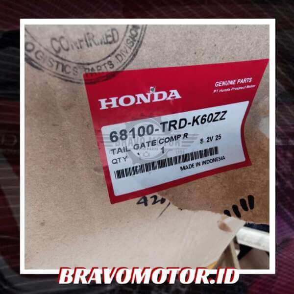 Original 68100-TE7-K00ZZ/68100-TRD-K00ZZ TAIL GATE COMP Pintu Bagasi-2