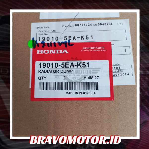 Original 19010-5EA-K51 Radiator CVT-2