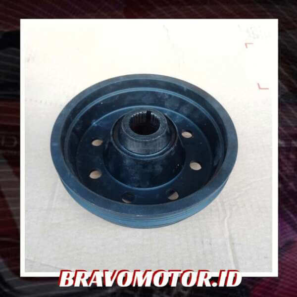 NoBrand 13810-P2J-J00 Pulley crankshaft-3