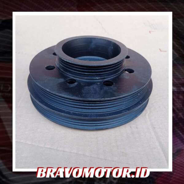 NoBrand 13810-P2J-J00 Pulley crankshaft-4