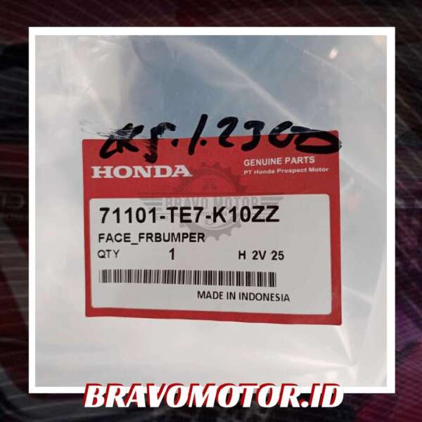 Original 71101-TE7-K00ZZ Face Bumper depan-2