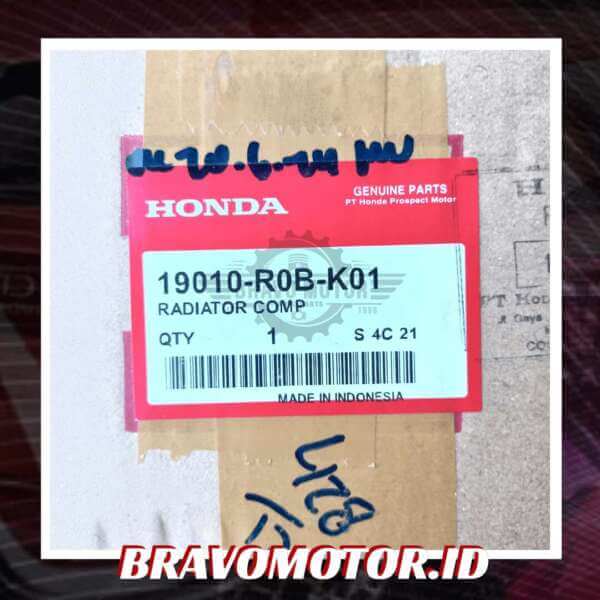 Original 19010-R0B-K01 Radiator manual-2