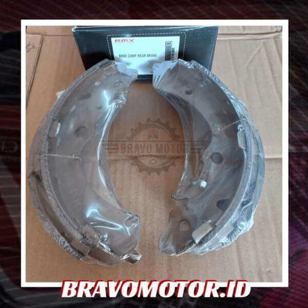 RMX 43153-S10-000/43153-SM4-A03(A01/A02) Brake shoes/Kampas rem belakang-3