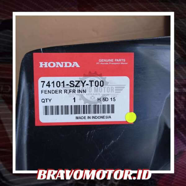 Original 74101-SZY-T00 Fender INNER kanan-2