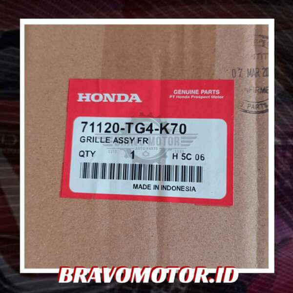 Original 71120-TG4-K70 Grille Assy depan-3