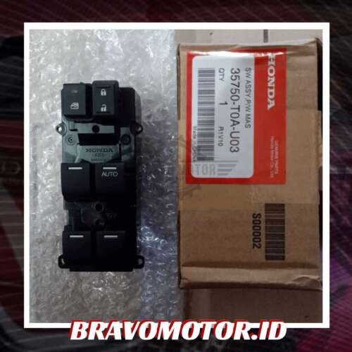 Original 35750-T0A-U03(U01) Saklar window depan kanan 6 Tombol-1