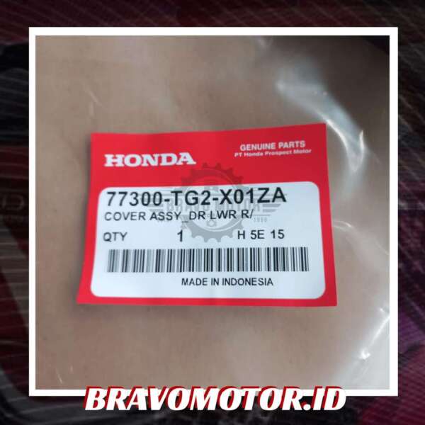 Original 77300-TG2-X01ZA Cover Assy Driver Lower-2