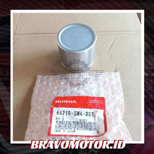 Original 45216-SM4-003 Piston rem depan-2