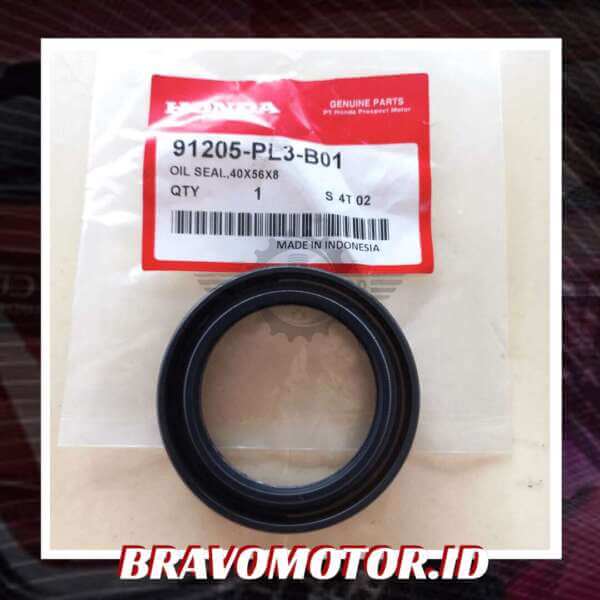 Original 91205-PL3-B01(B02) 40X56X8 Seal transmisi kiri-2