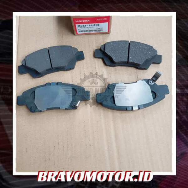 Original 45022-T9A-T00 Kampas rem depan-3
