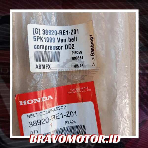 Original 38920-RE1-Z01 5PK1099 Compressor Fan Belt-2