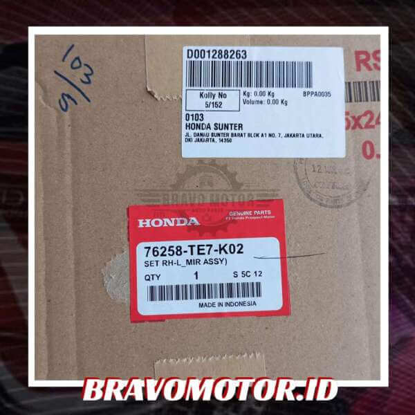Original 76258-TE7-K01 Spion Assy kiri-2