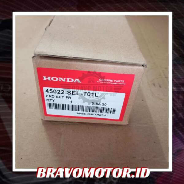 Original 45022-SEL-T01L Kampas rem depan-2