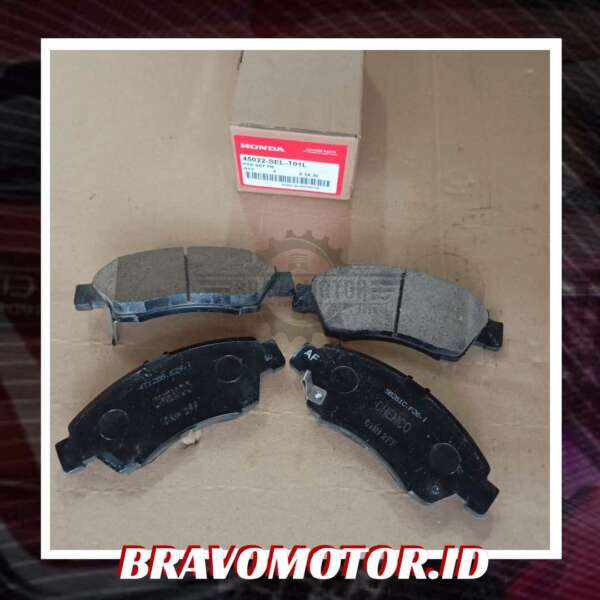 Original 45022-SEL-T01L Kampas rem depan-1