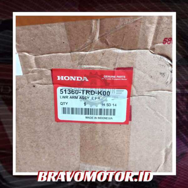 Original 51360-TRD-K00 Lower arm assy depan kiri-2