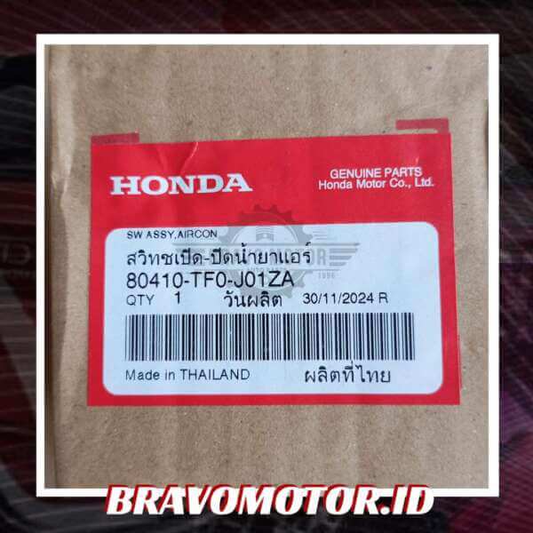 Original 80410-TF0-J01ZA Switch AC / Tombol AC-2