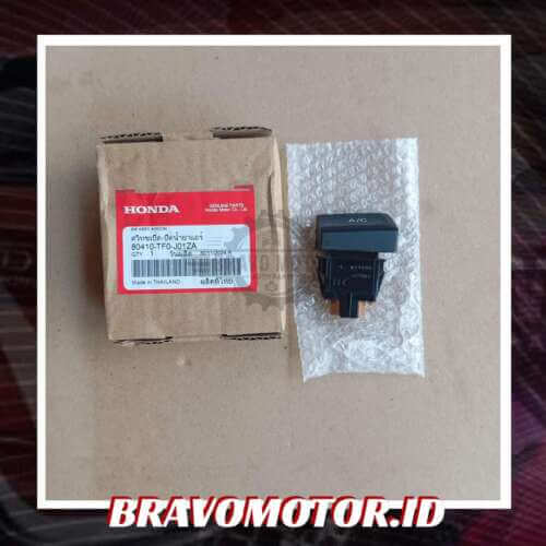 Original 80410-TF0-J01ZA Switch AC / Tombol AC-1