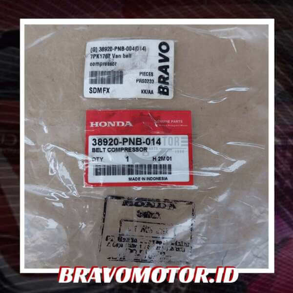 Original 38920-PNB-004(014) 7PK1732 Compressor Fan Belt-2