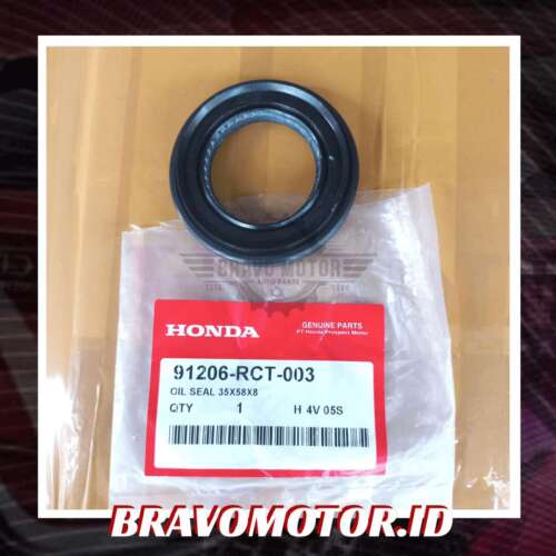 Original 91206-RCT-003 35X58X8 Seal transmisi kanan-1