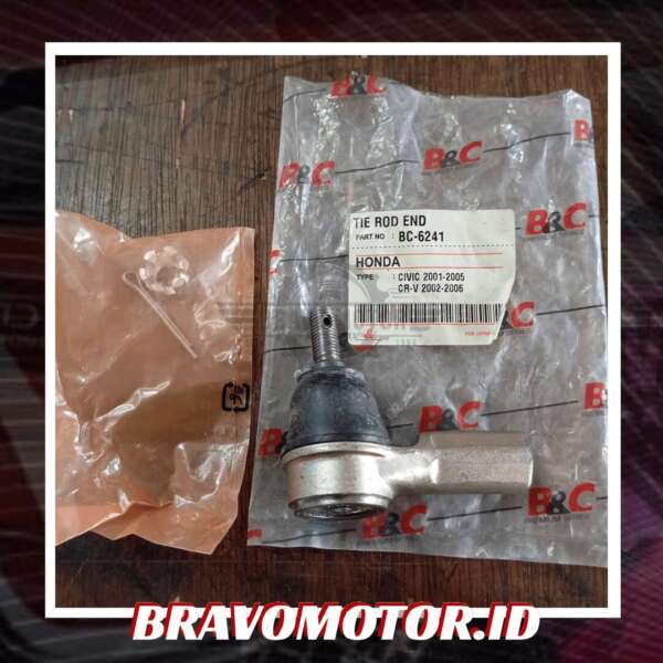 B&C 53541-S5A-003 BC-6241 Tie rod end kanan atau kiri-2