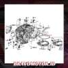 Original 21814 5T0 000 Packing Oil Pan DD/RU/GK/GM6/GN/DG