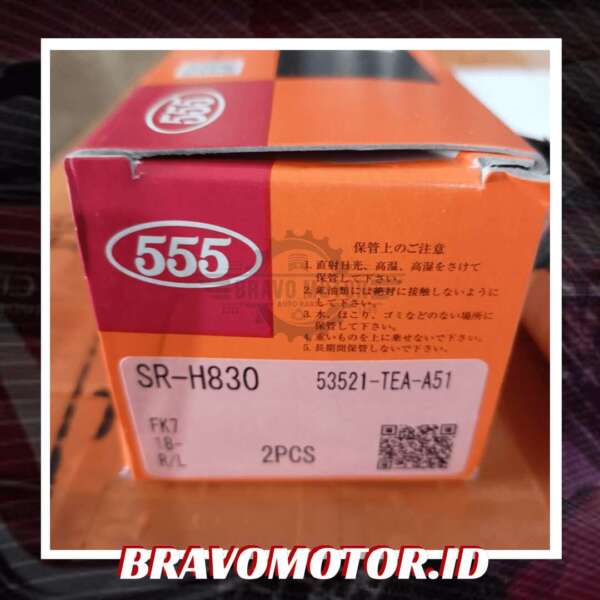 ThreeFive 53521-TEA-A51 SR-H830 Rack end/long tie rod kanan atau kiri FC1/FK4-2