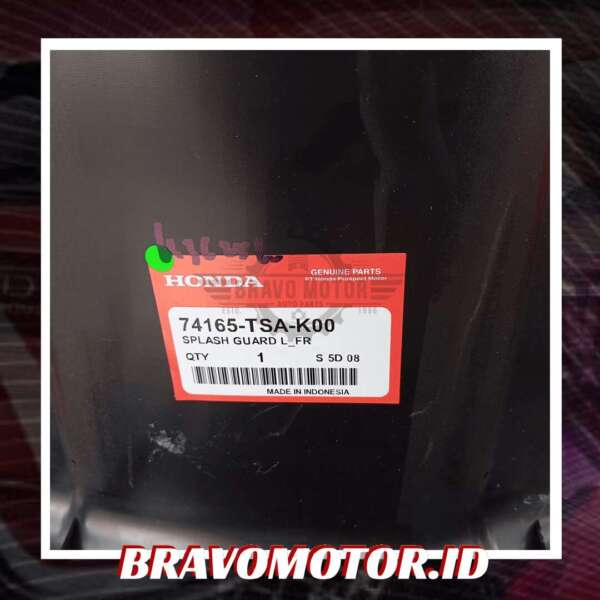 Original 74165-TSA-K00 Splash guard depan kiri-2
