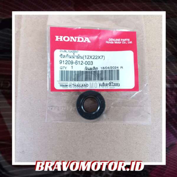 Original 91209 612 003(000) 12X22X7 Seal tuas persneling matik