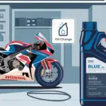 Cara Mudah Mengetahui Waktu Ganti Oli Epro Blue Honda