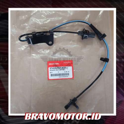 Original 57455-TE7-K51 Sensor ABS depan kiri DD4-1