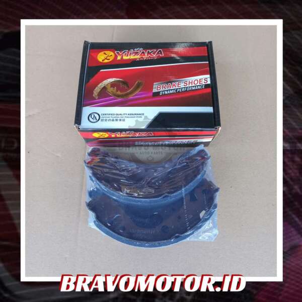 Yuzaka 01431 SAE T01&01432 SAE T01/43153 SAA 004&43154 SAA 004 Brake shoes/Kampas rem belakang kanan dan kiri GD3I